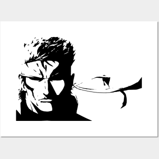 Solid Snake Posters and Art